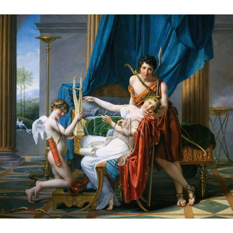 РЕПРОДУКЦИИ НА КАРТИНИ Сафо и Фаон (1812)